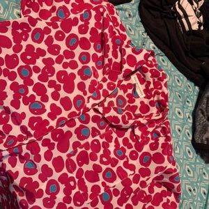 Balenciaga button up cheetah